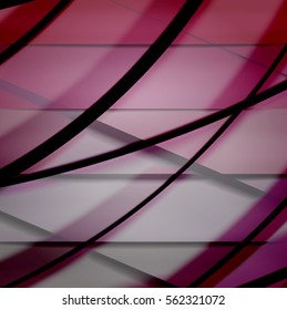 Abstract background created using colorful overlaid stripes. Vector illustration, can be used for presentations, graphic designs brochures, web design.