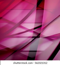 Abstract background created using colorful overlaid stripes. Vector illustration, can be used for presentations, graphic designs brochures, web design.