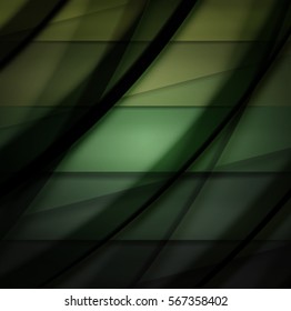 Abstract background created using colorful overlaid stripes. Vector illustration, can be used for presentations, graphic designs brochures, web design.