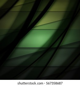 Abstract background created using colorful overlaid stripes. Vector illustration, can be used for presentations, graphic designs brochures, web design.