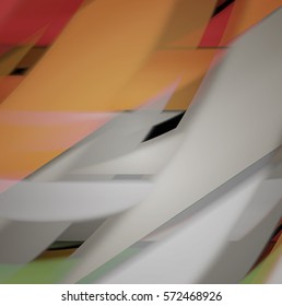 Abstract background created using colorful overlaid stripes. Vector illustration, can be used for presentations, graphic designs brochures, web design.