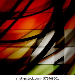Abstract background created using colorful overlaid stripes. Vector illustration, can be used for presentations, graphic designs brochures, web design.