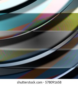 Abstract background created using colorful overlaid stripes. Vector illustration, can be used for presentations, graphic designs brochures, web design.