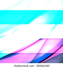 Abstract background created using colorful overlaid stripes. Vector illustration, can be used for presentations, graphic designs brochures, web design.