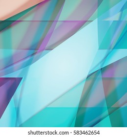 Abstract background created using colorful overlaid stripes. Vector illustration, can be used for presentations, graphic designs brochures, web design.