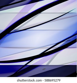 Abstract background created using colorful overlaid stripes. Vector illustration, can be used for presentations, graphic designs brochures, web design.