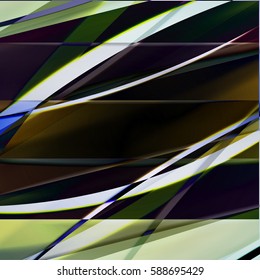 Abstract background created using colorful overlaid stripes. Vector illustration, can be used for presentations, graphic designs brochures, web design.