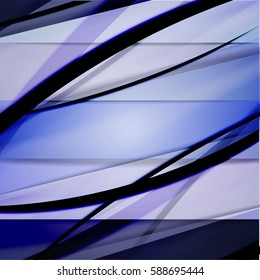 Abstract background created using colorful overlaid stripes. Vector illustration, can be used for presentations, graphic designs brochures, web design.