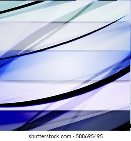 Abstract background created using colorful overlaid stripes. Vector illustration, can be used for presentations, graphic designs brochures, web design.