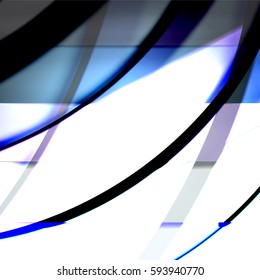 Abstract background created using colorful overlaid stripes. Vector illustration, can be used for presentations, graphic designs brochures, web design.