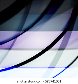 Abstract background created using colorful overlaid stripes. Vector illustration, can be used for presentations, graphic designs brochures, web design.