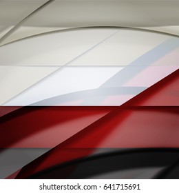 Abstract background created using colorful overlaid stripes. Vector illustration, can be used for presentations, graphic designs brochures, web design.