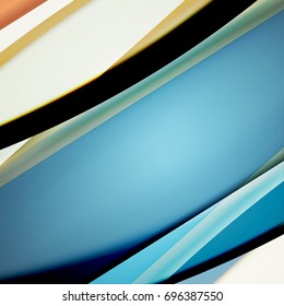 Abstract background created using colorful overlaid stripes. Vector illustration, can be used for presentations, graphic designs brochures, web design.