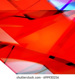 Abstract background created using colorful overlaid stripes. Vector illustration, can be used for presentations, graphic designs brochures, web design.