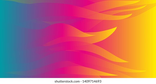 Abstract background. Creative background for business card. Business card. Abstract background. Flyer. Banner. Smooth lines. Shapeless shapes. Gradient colors. Vector graphics. EPS-10