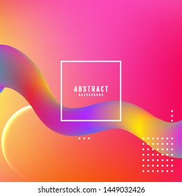 Abstract background. Creative colored wallpaper. Trendy gradient mesh background. Modern abstract backdrop.
