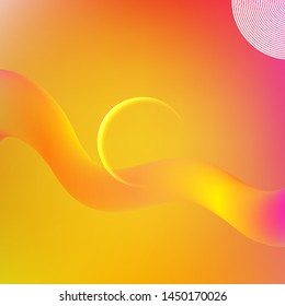 Abstract background. Creative colored wallpaper. Trendy gradient mesh background. Modern abstract backdrop.
