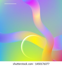 Abstract background. Creative colored wallpaper. Trendy gradient mesh background. Modern abstract backdrop.