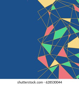 Abstract background. Creative colorful design.