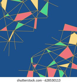 Abstract background. Creative colorful design.