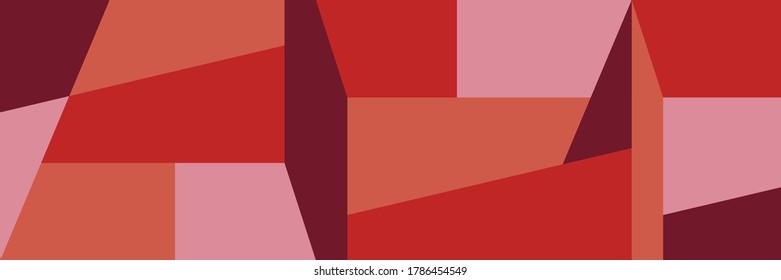 Antecedentes abstractos. Papel geométrico creativo. Ilustración vectorial.