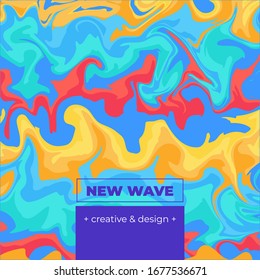 Abstract background. Creative modern texture. Vector colorful pattern.