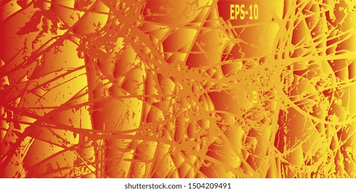 Abstract background. Creative vector background for banner and flyer. Designer decorative cover. Abstractionism. Design background. EPS-10. Abstract graphics. Vector graphics