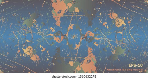 Abstract background. Creative vector background for banner and flyer. Designer decorative cover. Abstractionism. Design background. EPS-10. Abstract graphics. Vector graphics