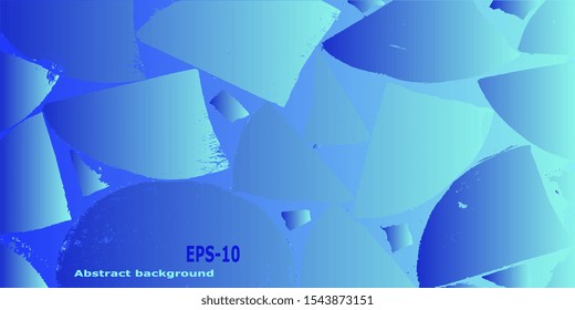 Abstract background. Creative vector background for banner and flyer. Designer decorative cover. Abstractionism. Design background. EPS-10. Abstract graphics. Vector graphics