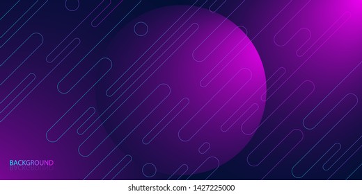 Abstract background creative vector design geometric line pattern on gradient background.