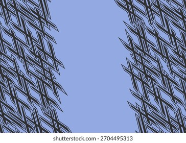 Abstract background with crossed sketch line pattern and with some copy space area