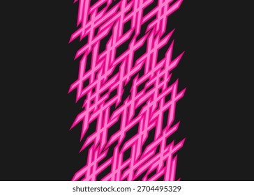 Fondo Abstractas con patrón de línea de boceto cruzado y con un área de espacio de copia