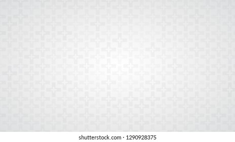 Abstract background of crosses in shades of white colors