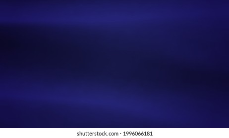 Abstract background with crumpled cloth. Dark blue realistic silk texture with empty space. Vector illustration