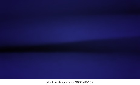 Abstract background with crumpled cloth. Dark blue realistic silk texture with empty space. Vector illustration