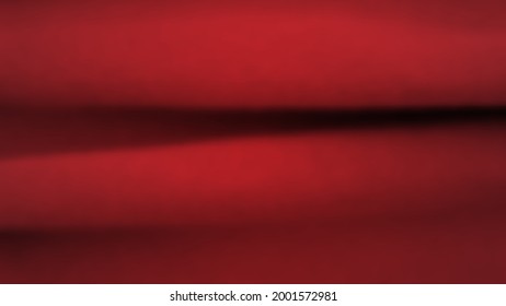 Abstrakter Hintergrund mit zerbrochenem Stoff. Dunkelrote, realistische Seidenstruktur mit Leerraum. Vektorgrafik