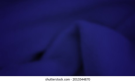 Antecedentes abstractos con tela desmoronada. Textura de seda realista azul oscuro con espacio vacío. Ilustración del vector
