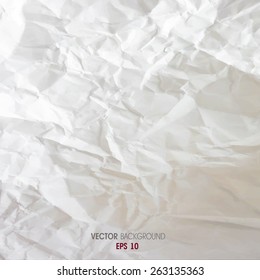 Abstract background of crumpled paper