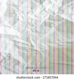 Abstract background of crumpled paper