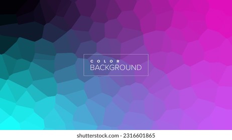 Diseño de color de gradiente de cristal de fondo abstracto