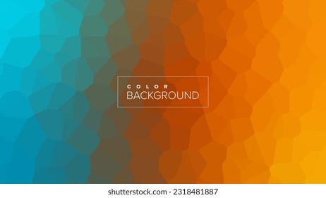 Diseño de color de gradiente de cristal de fondo abstracto