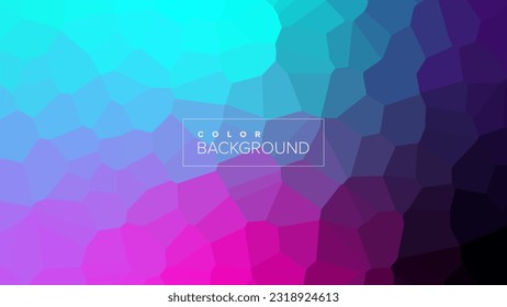 Diseño de color de gradiente de cristal de fondo abstracto