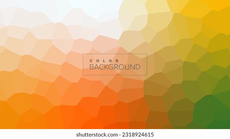 Diseño de color de gradiente de cristal de fondo abstracto