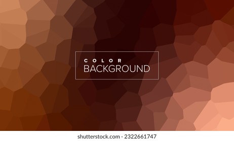 Abstract background crystal gradient color design