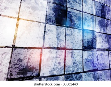 abstract background of cubes