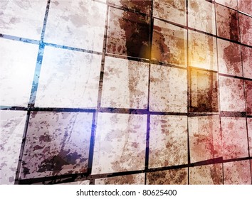 abstract background of cubes