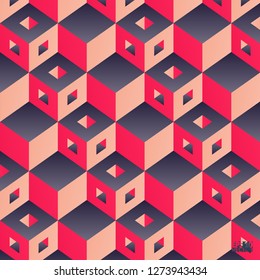Abstract background with cubes. Eps10 vector illustration.