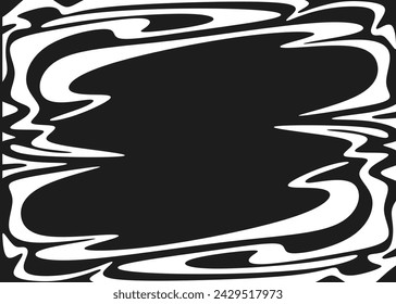 Abstract background with curly lines pattern and with some copy space area