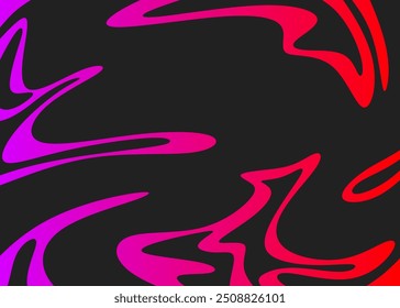 Abstract background with curly lines pattern and with some copy space area