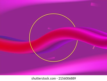 Abstract background curve futuristic backdrop template frame panoramic graphic design vector illustration